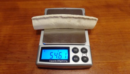 2016 March blog 吸水前重量