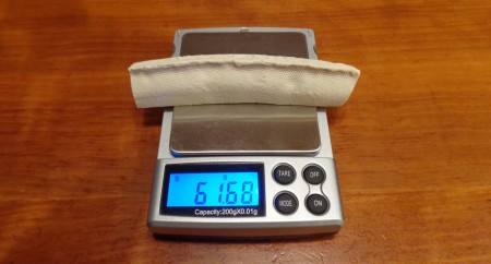 2016 March blog 吸水後重量