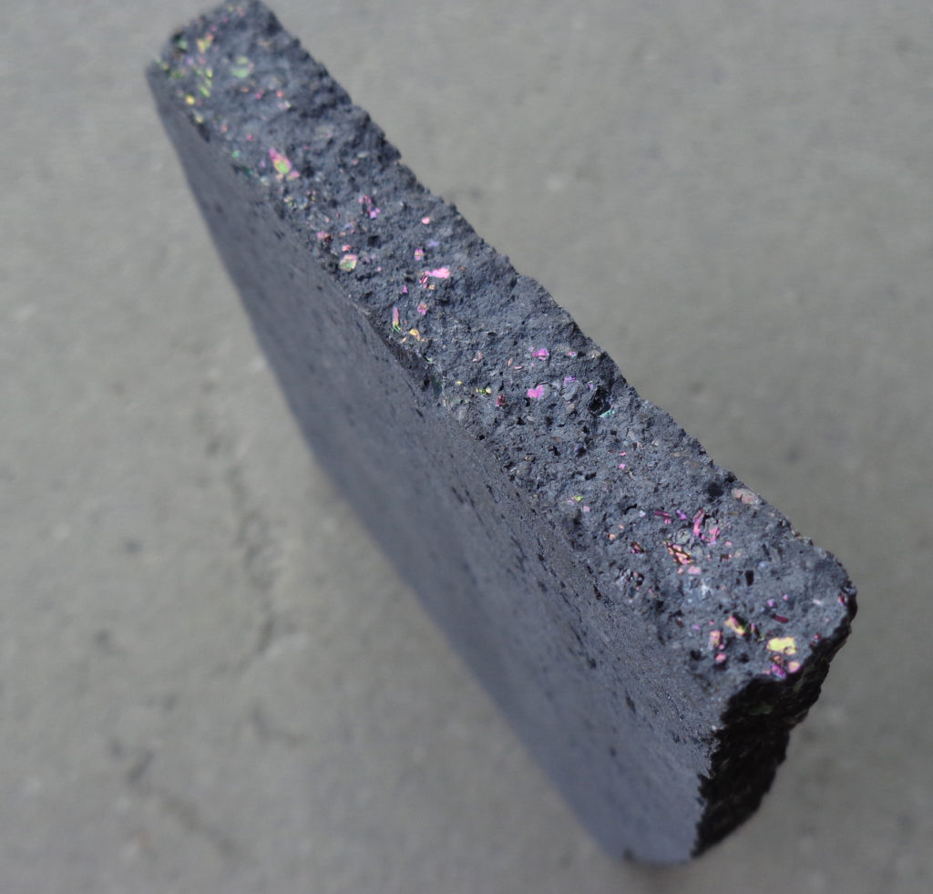 SiC cross section reduction fired 1300C 1